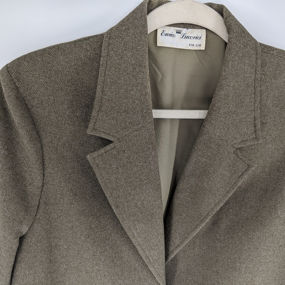 Enrico Lucovici L&K Women's Blazer Suit Jacket - Picture 6 of 15